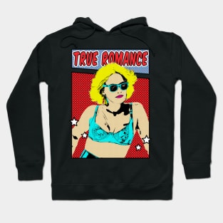 True Romance Pop Art Comic Style Hoodie